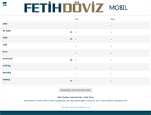 Tablet Screenshot of fetihdoviz.com